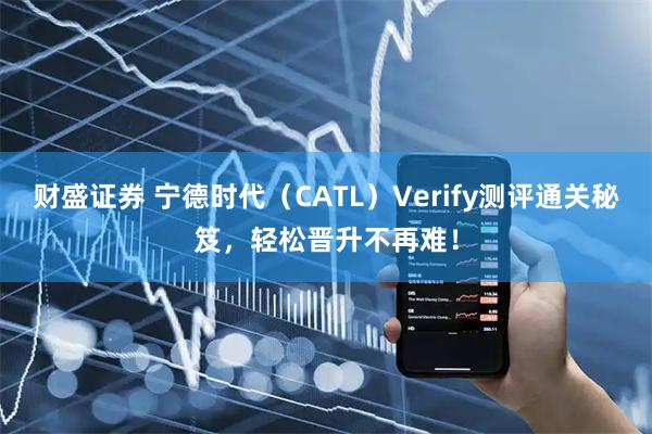 财盛证券 宁德时代（CATL）Verify测评通关秘笈，轻松晋升不再难！
